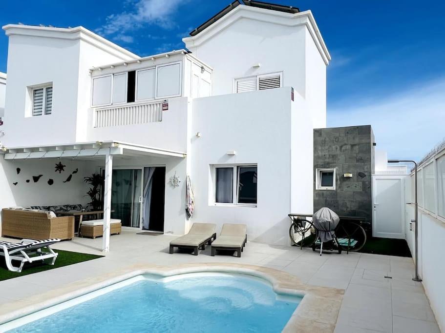 Lovely Villa Sanmar, Heated Pool Playa Blanca (Lanzarote) Exterior foto