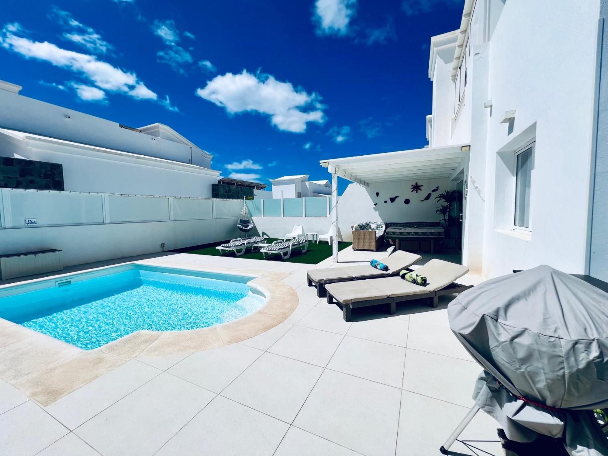 Lovely Villa Sanmar, Heated Pool Playa Blanca (Lanzarote) Exterior foto